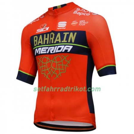 Radtrikot kurzarm 2018 Bahrain-Merida N001